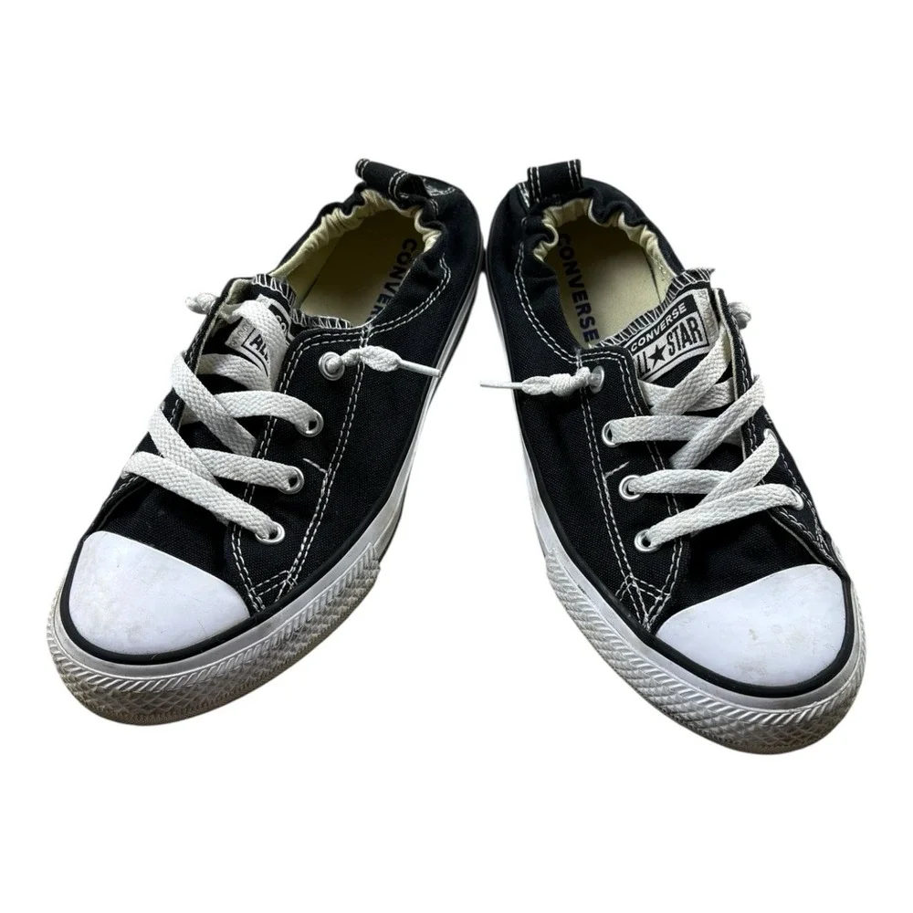 Converse‎ All Star Women's Size 4 Black Slip-On Low Top Sneakers